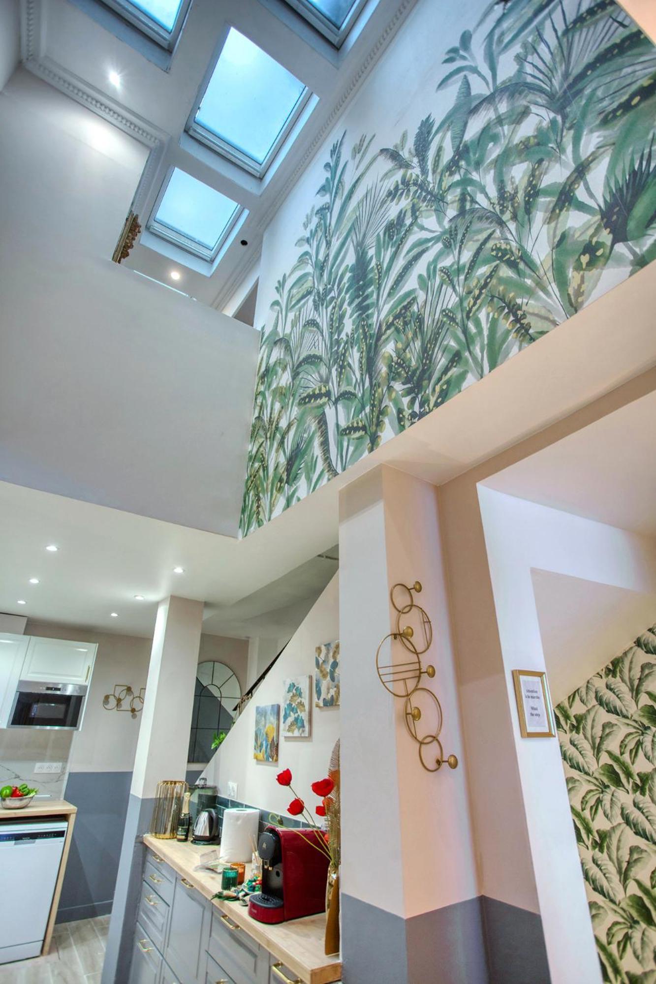 Elegant Triplex In Paris - Ideal For 10 - Aircon Esterno foto