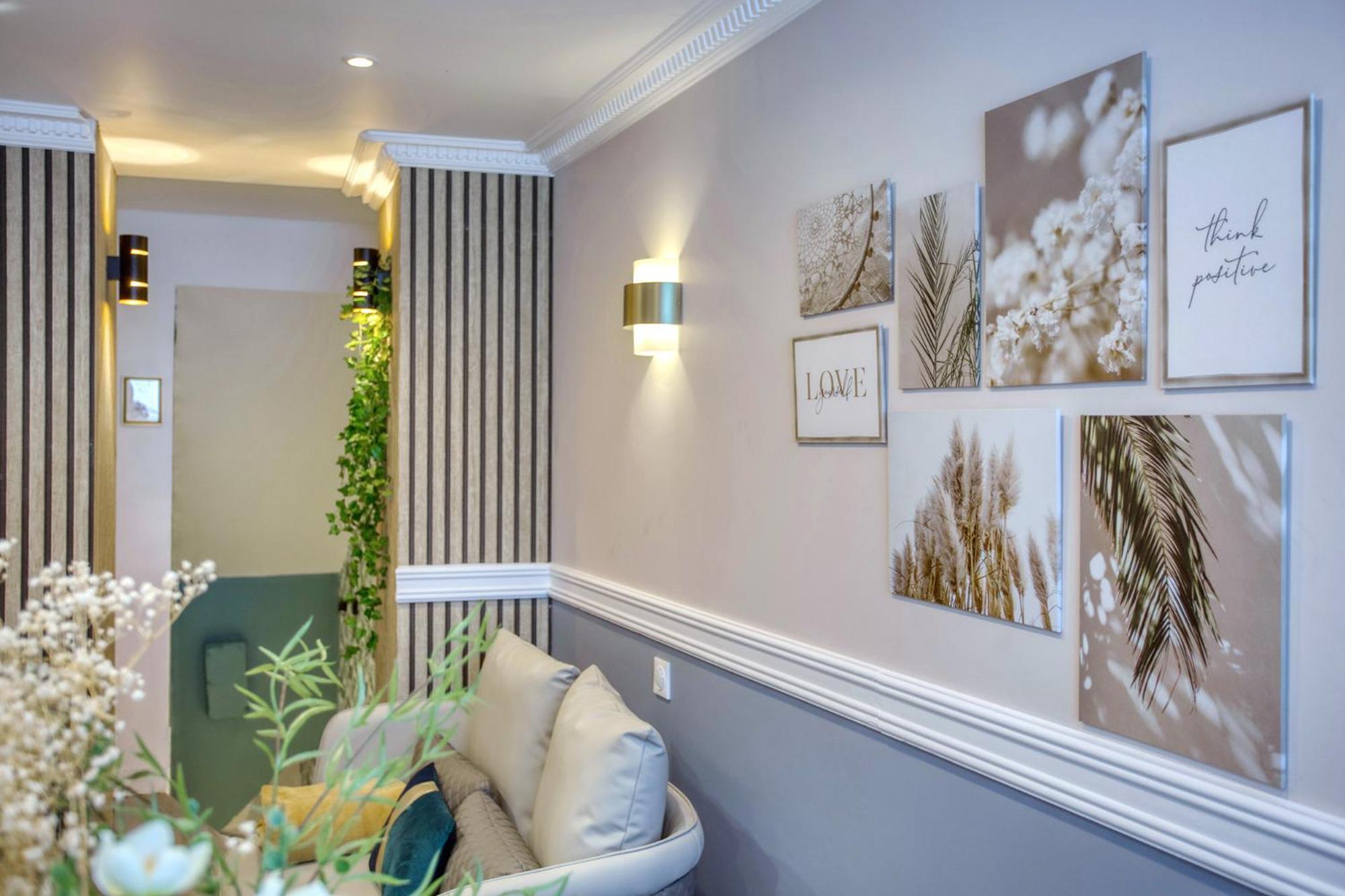 Elegant Triplex In Paris - Ideal For 10 - Aircon Esterno foto